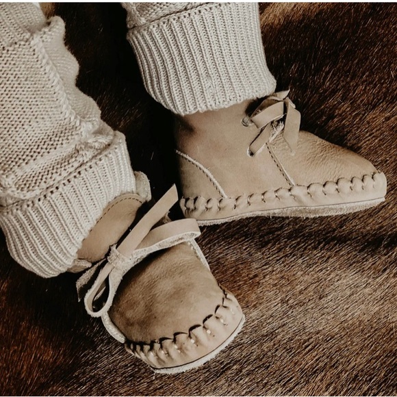 DONSJE Other - Donsje Leather Fur Lined Booties 12-18months